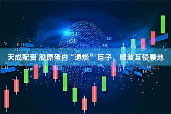 天成配资 胶原蛋白“退烧” 巨子、锦波互侵腹地
